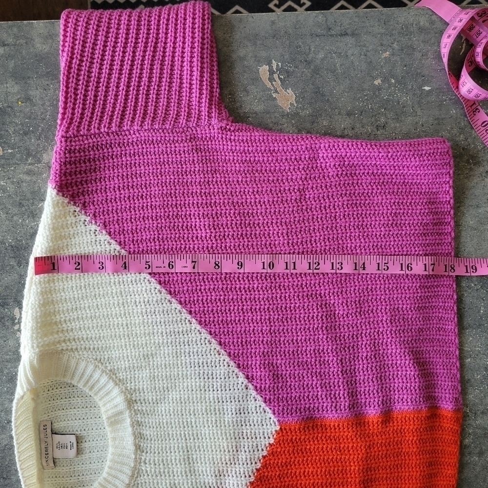 Sincerely Jules Color Block Sweater - Picture 5 of 5